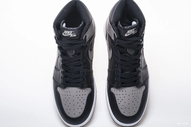 Gray OG  Retro High Air 1 Shadow Black Jordan 555088-013 1229